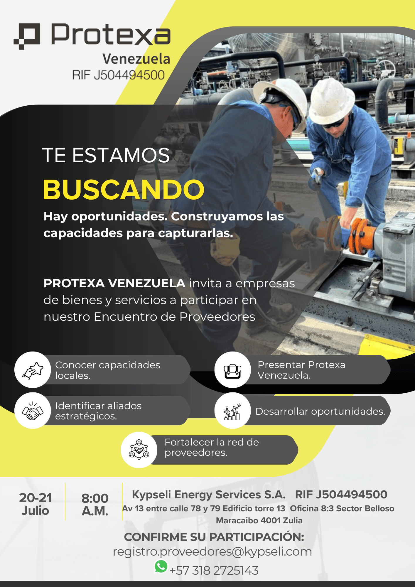 Encuentro de Proveedores - Maracaibo 20 y 21 de julio